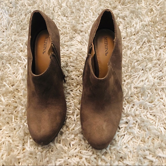 Suede booties - Picture 3 of 4